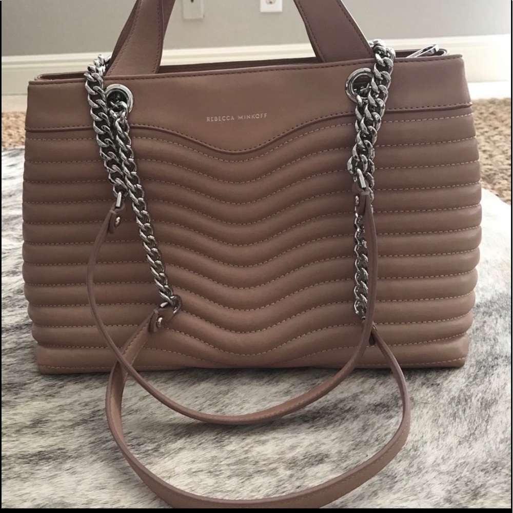 Rebecca Minkoff quilted satchel with dust bag